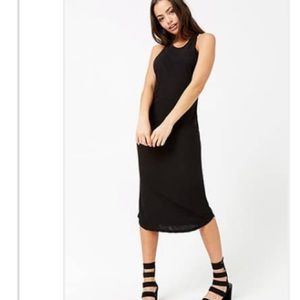 Burnout Midi Dress